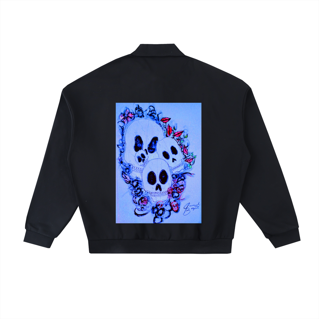 Heavyweight Fleece Polo Sweatshirt