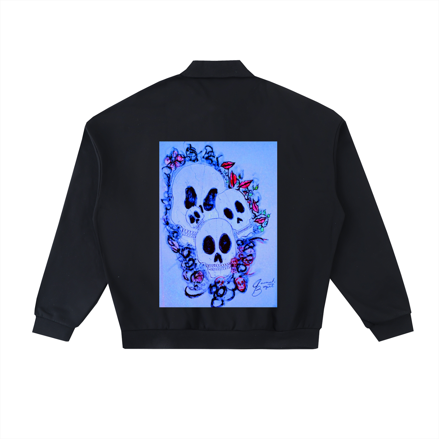 Heavyweight Fleece Polo Sweatshirt