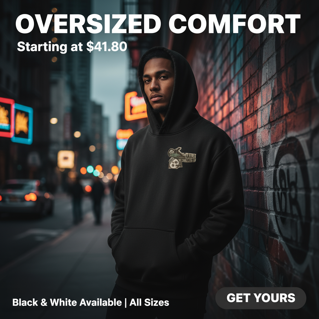 Oversize Fleeced Hoodie Ad