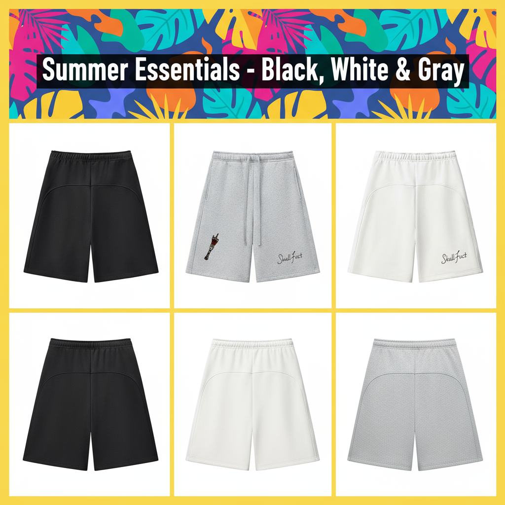 Shorts in Three Colors