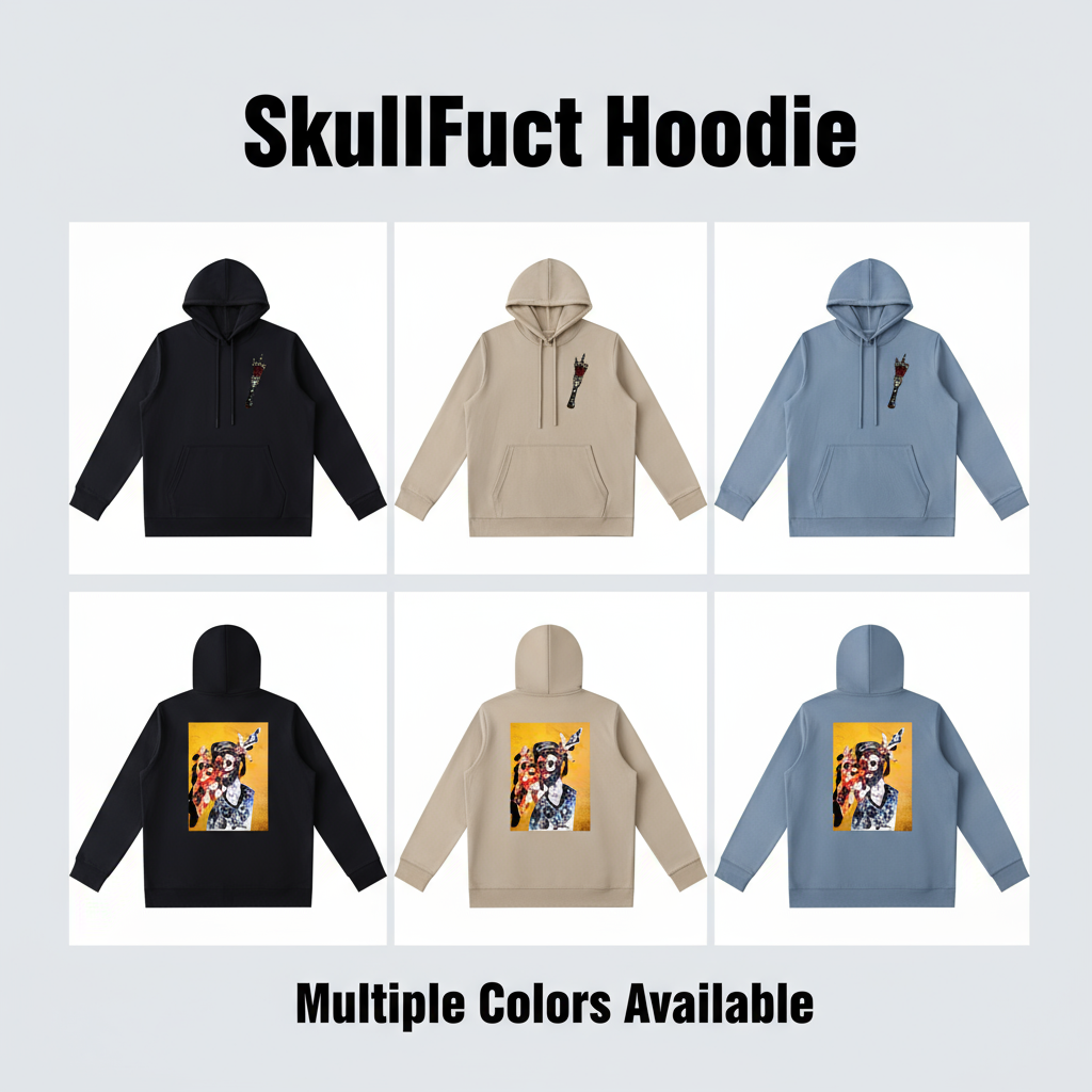 SkullFuct Hoodie Multiple Colors